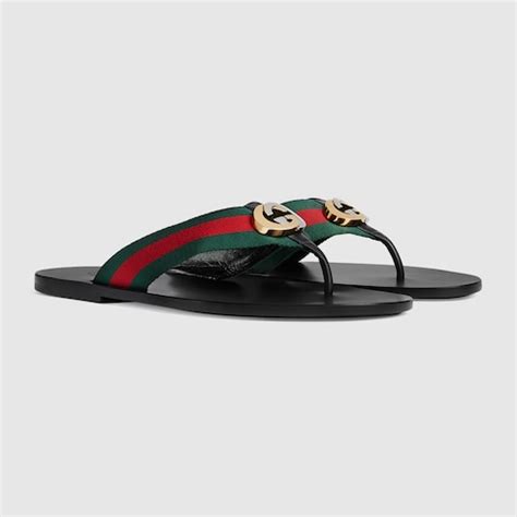 tongs gucci homme|Men's Designer Thong Sandals .